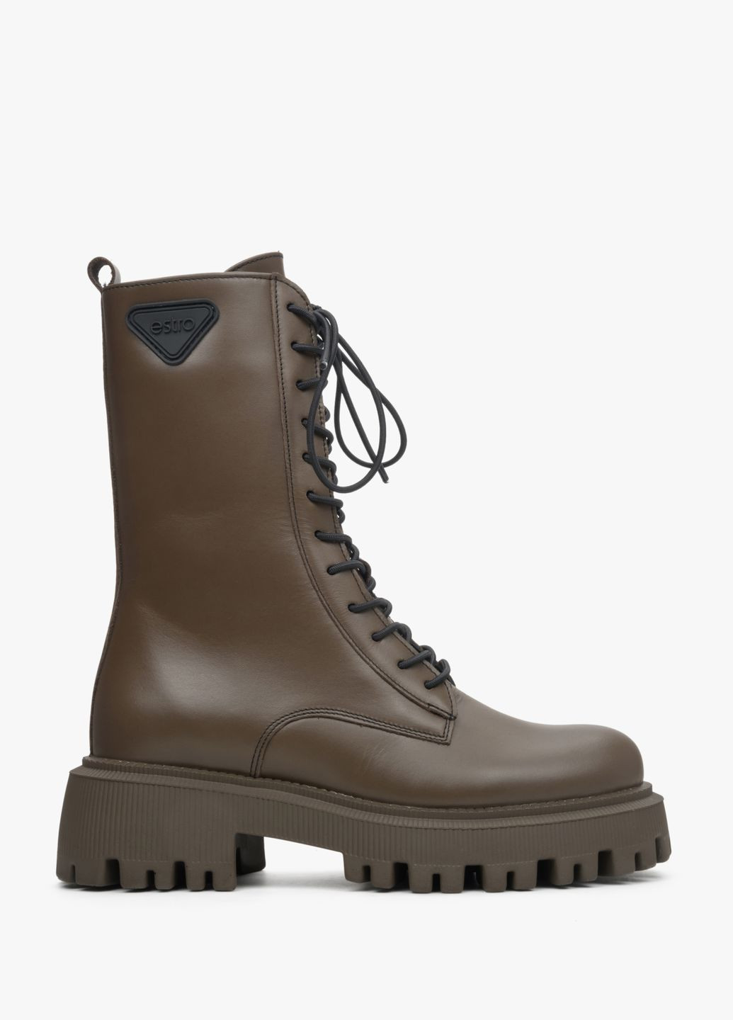 Осенние ботинки, цвет коричневый Estro
