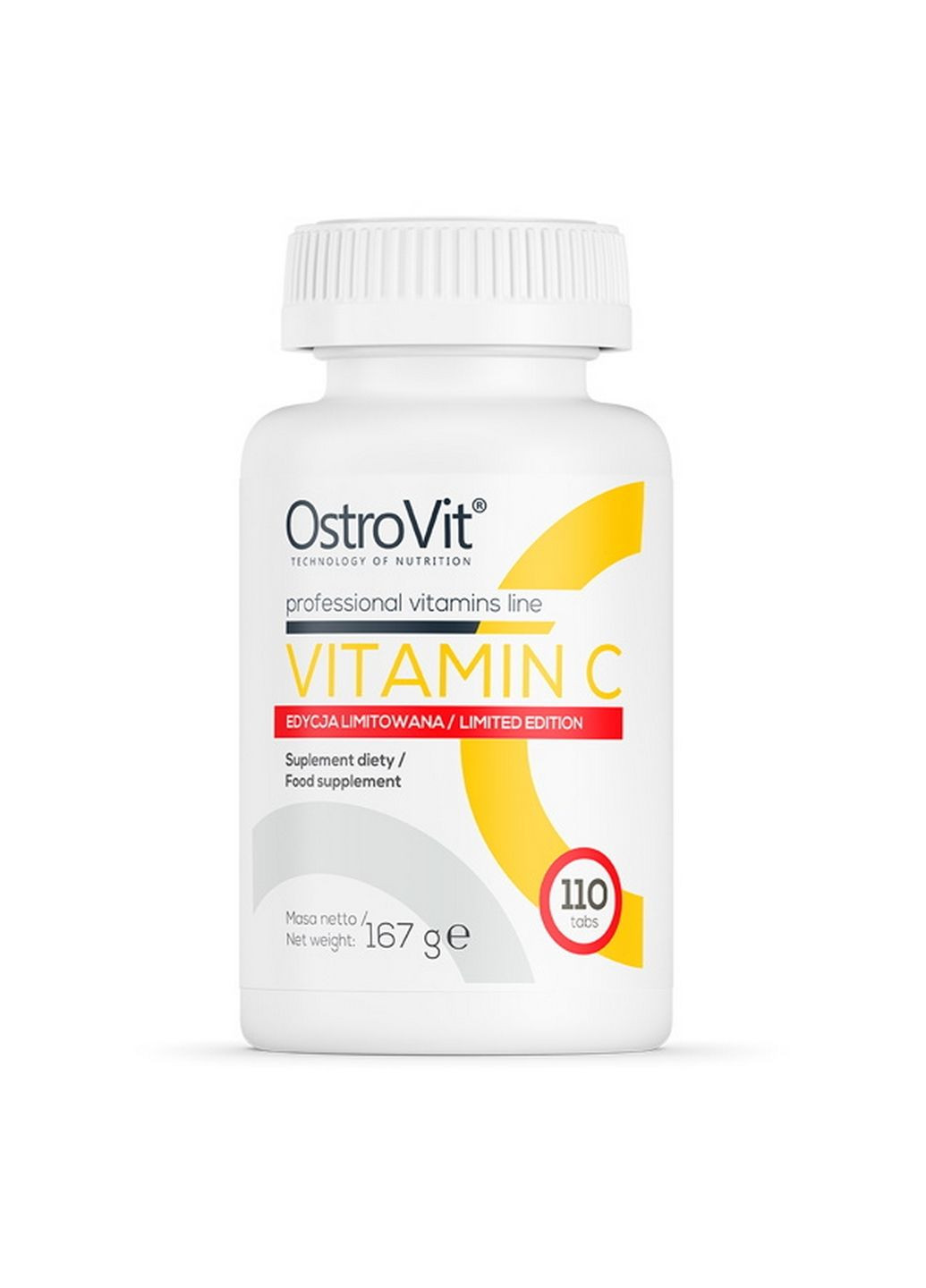 Витамины и минералы Vitamin C, 110 таблеток - Limited Edition Ostrovit (293420844)