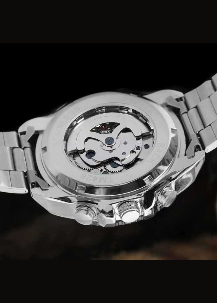 Чоловічий наручний годинник Winner механічний сталевий годинник механіка(BRT) Brettani (336552166)