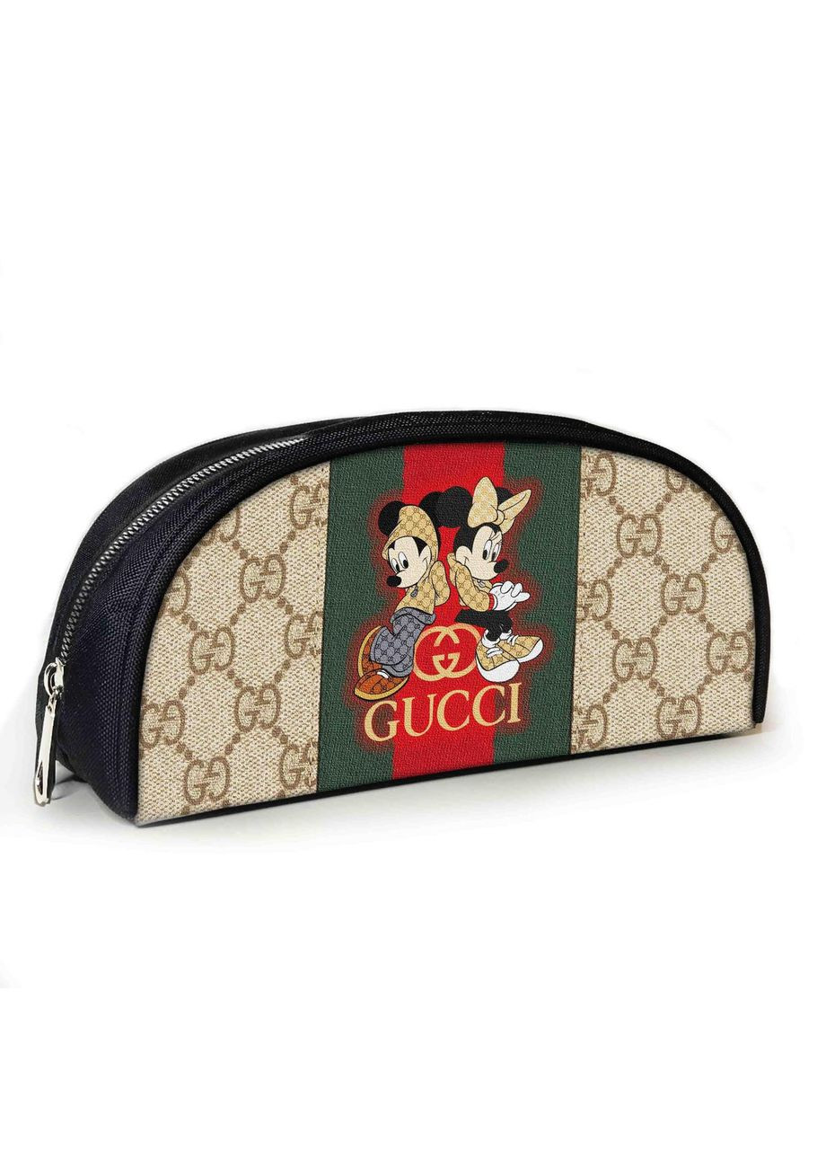 Пенал шкільний з принтом Міккі Маус 23х10х8 см з принтом для хлопчика (3824) No Brand (364645048)