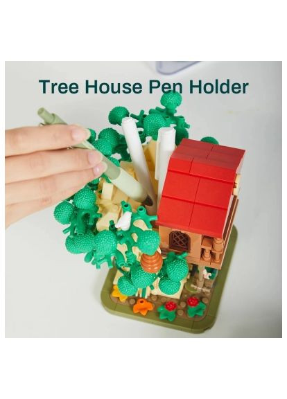 Конструктор Le Petit Prince Тримач для ручок Будиночок на дереві (86307) Pantasy Le Petit Prince Тримач для ручок Будиночок на дере (366521282)