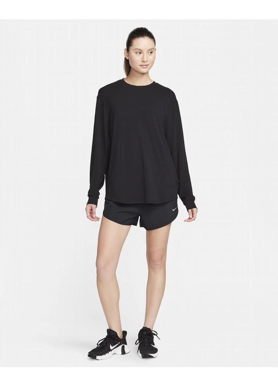 Лонгслів One Relaxed Dri-Fit Long-Sleeve Top Black FN2817-010 Nike (398071486)