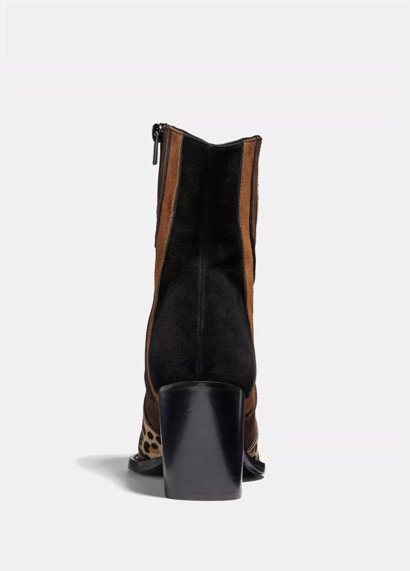 Комбинированные демисезонная ботинки Coach