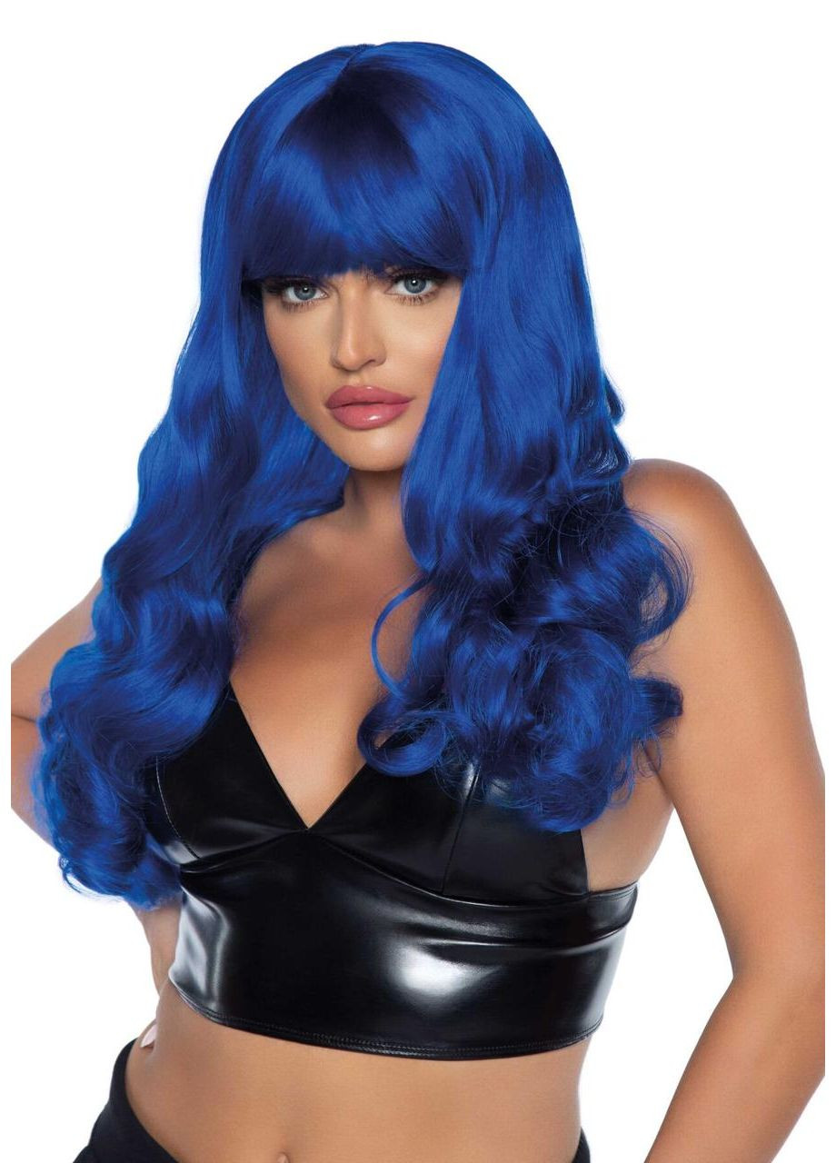 Leg Avenue Misfit Long Wavy Wig Blue No Brand (303881017)