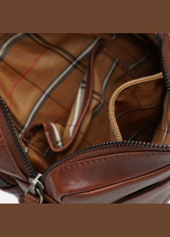 Мужская кожаная сумка 1FSL-931-brown Ricco Grande (323593341)