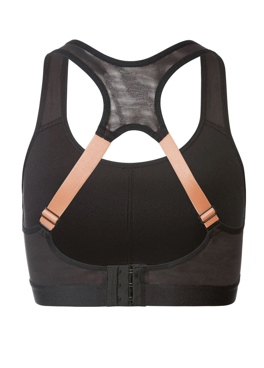 Чорний бюстгальтер спортивний high level Crivit