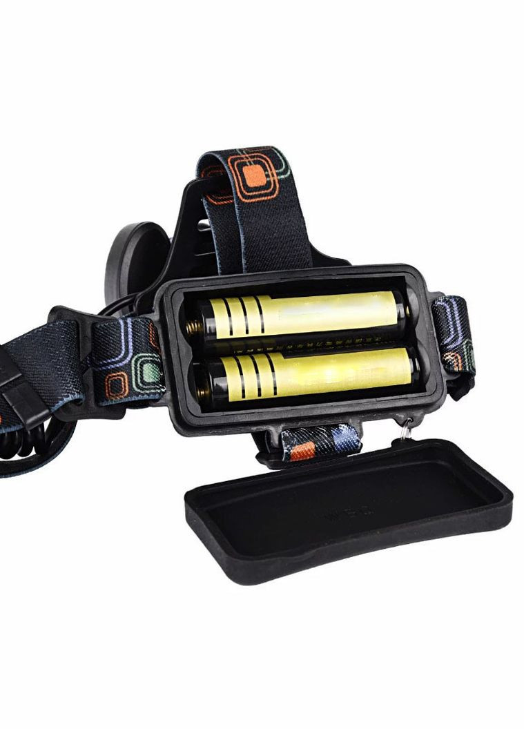 Фонарь аккумуляторный налобный RB-188 на голову мощный яркий USB 3LED T6 + 2хCOB WD (297330895)