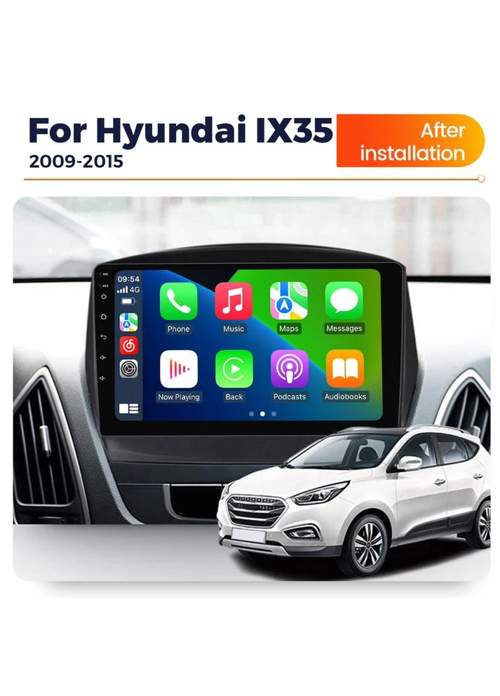 Штатна магнітола M6 Plus Hyundai Tucson 1 (2004 - 2009) M6 Plus 360° 2k 4Gb+64Gb CarPlay QleD Mekede (384287350)