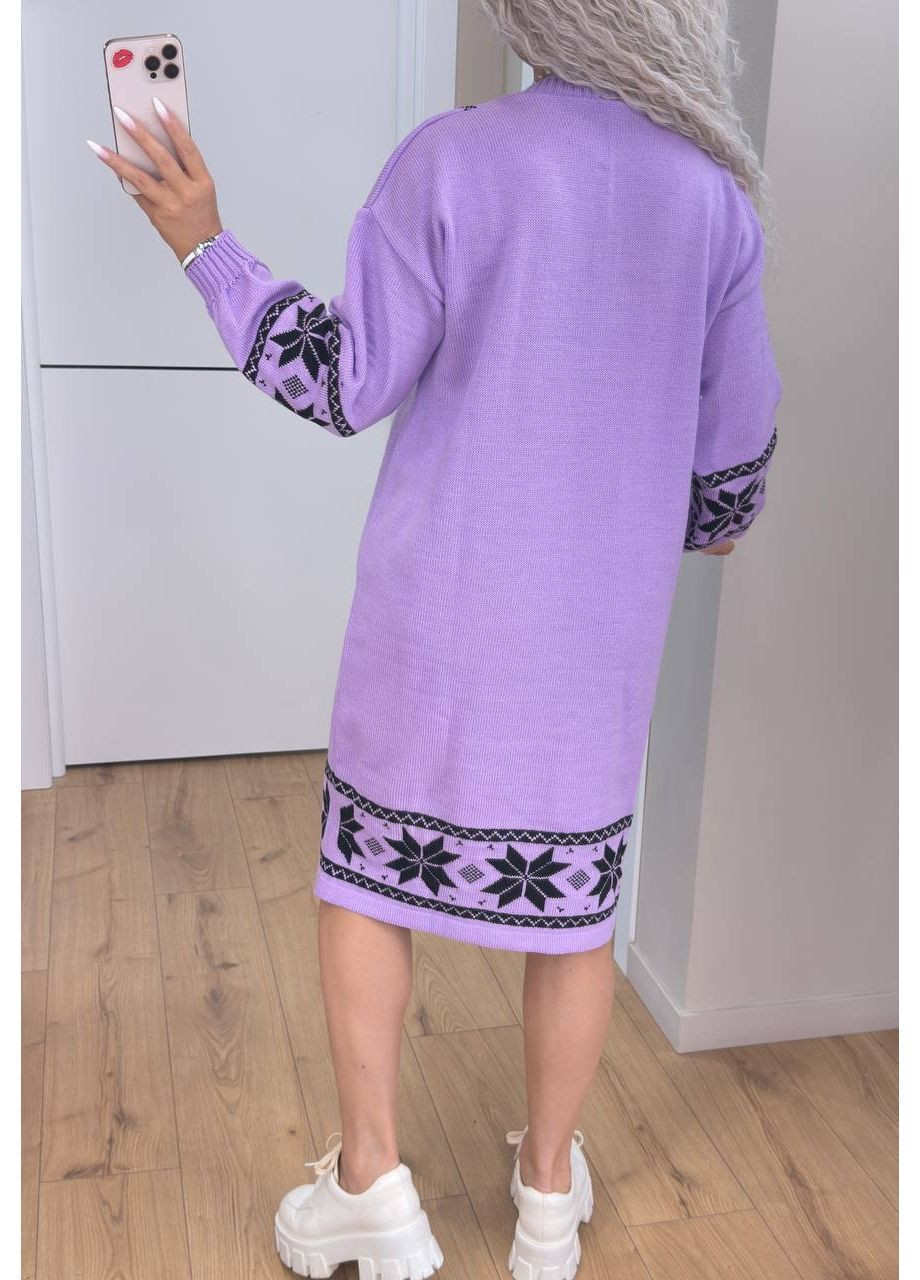 Бузкова святковий, повсякденний жіноча сукня No Brand з геометричним візерунком