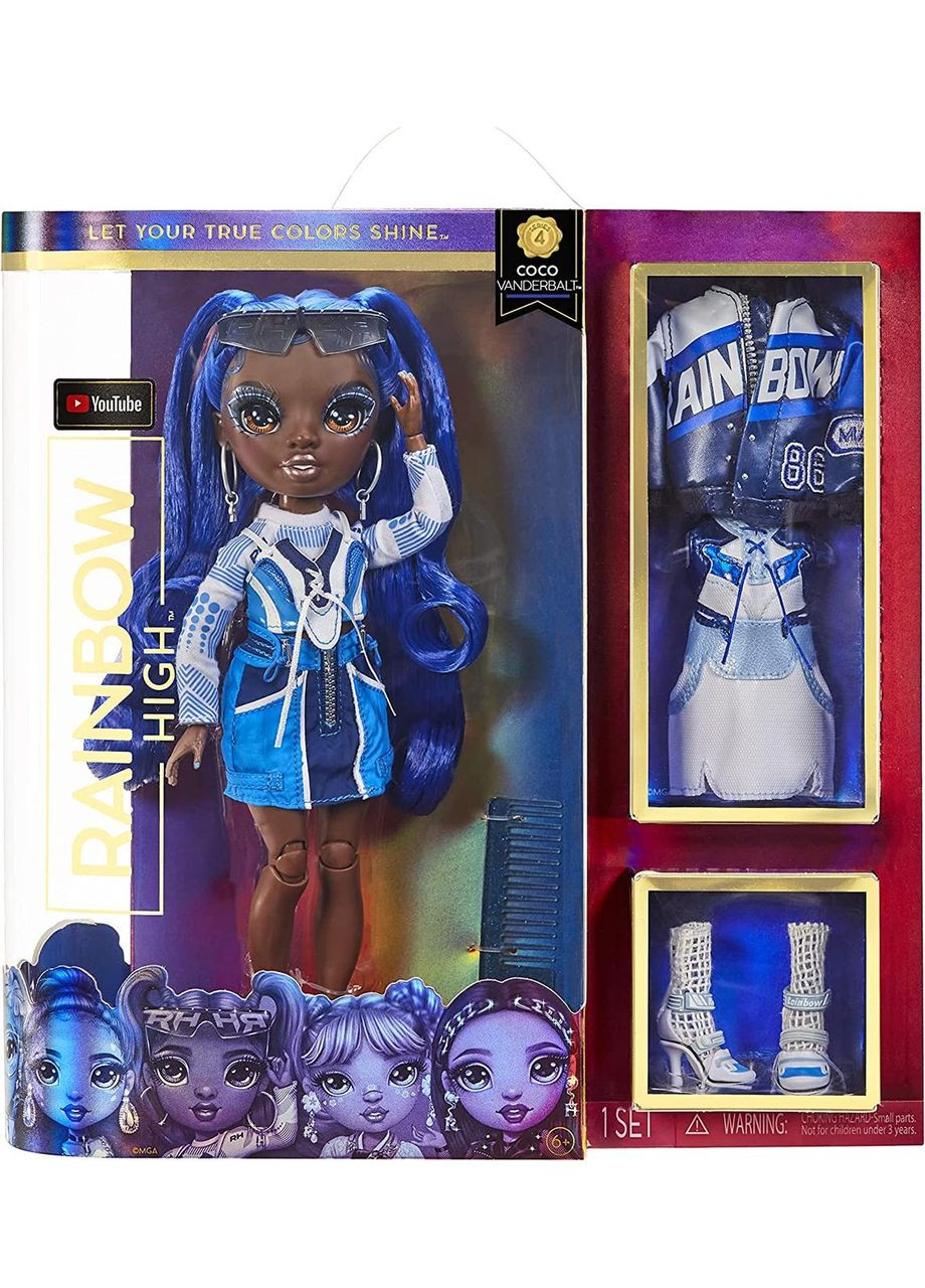 Rainbow High Coco Vanderbalt Рейнбоу Хай Коко Вандербальт S4 (578321) MGA Entertainment (304054993)