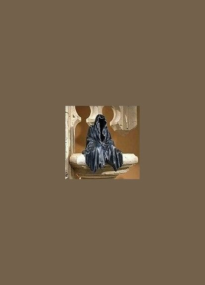 Настільна статуетка, що сидить, в готичному стилі зі смоли Жінець Володаря Тайн No Brand (292260703)