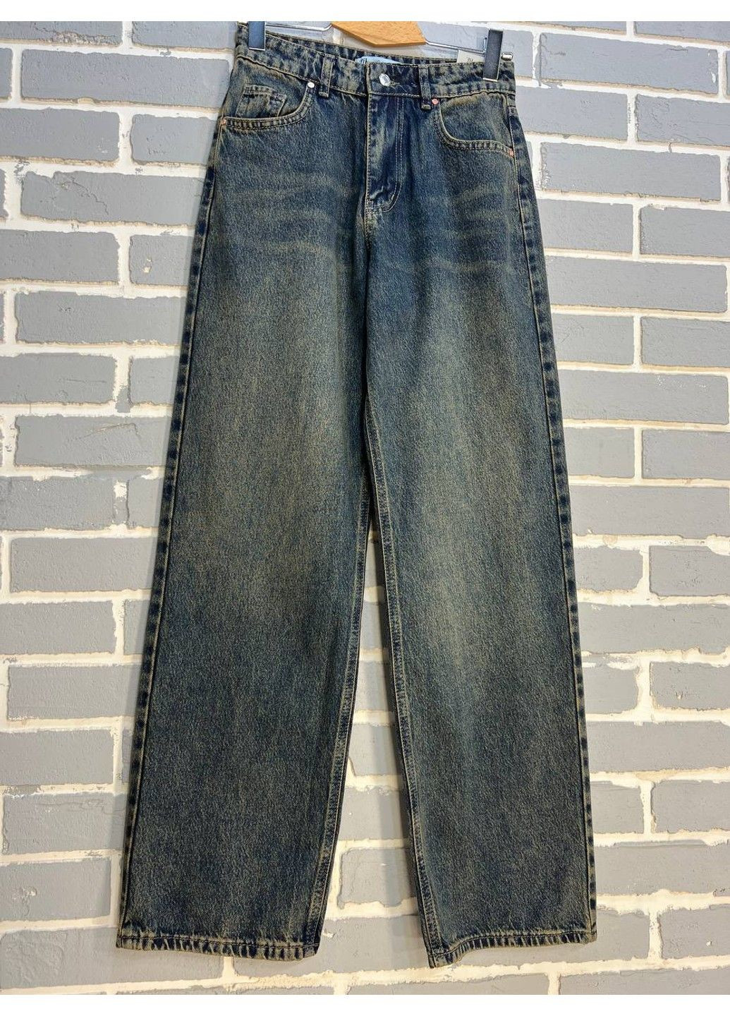 Джинси жіночі 4118 straight fit прямі від стегна Its Basic - (304773612)