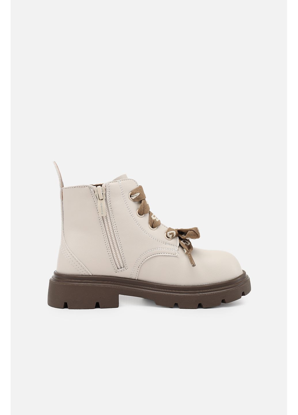 Черевики для дівчинки колір бежевий CB-00282606 Apawwa (348839404)