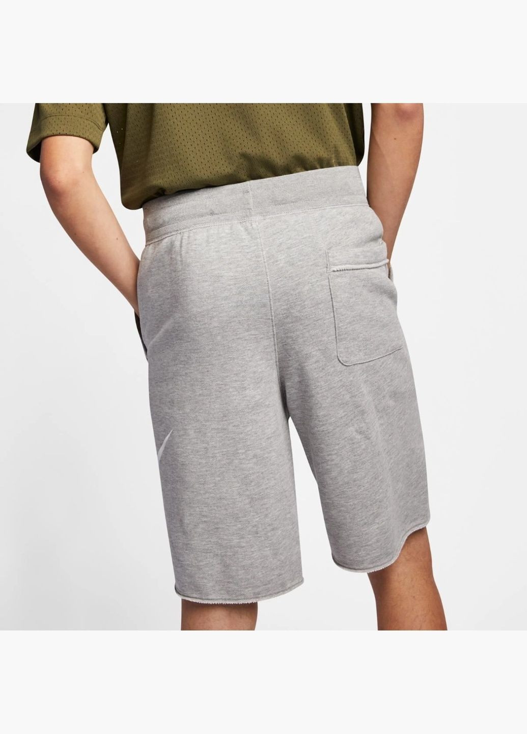 Мужские шорты M Nsw He Short Ft Alumni Grey AR2375-064 Nike (326783532)
