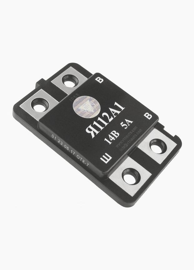 Регулятор напряжения (шоколадка) Москвич ( ) Я 112А1 РО 1377 РО ВТН (323228212)