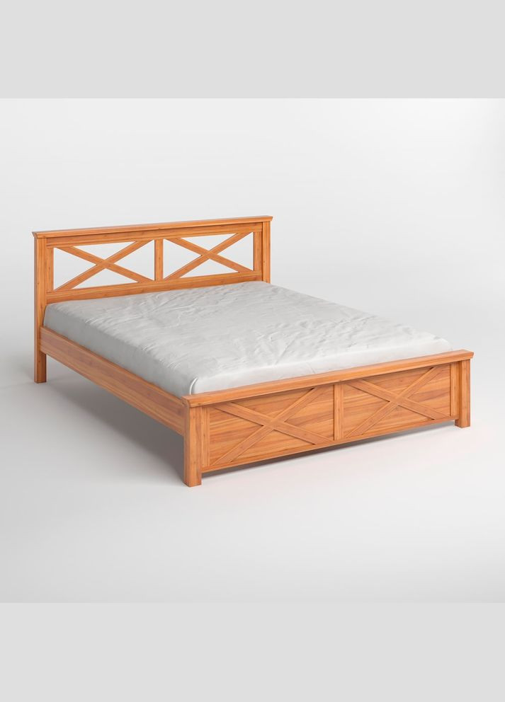 Двоспальне дерев'яне ліжко Прованс Н 160х200 см (MBG-3171) Mebigrand (368278262)