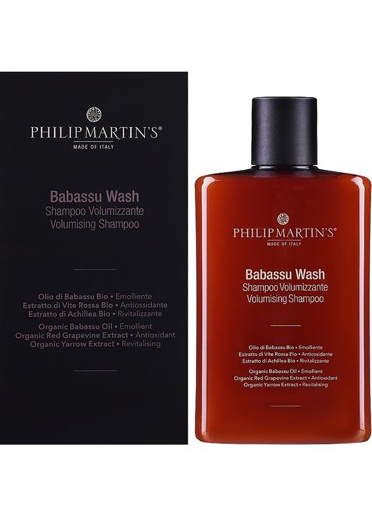 Шампунь для об'єму волосся Babassu Wash Volumizing Shampoo 320ml (211499-31023492) Philip Martin's (368652667)