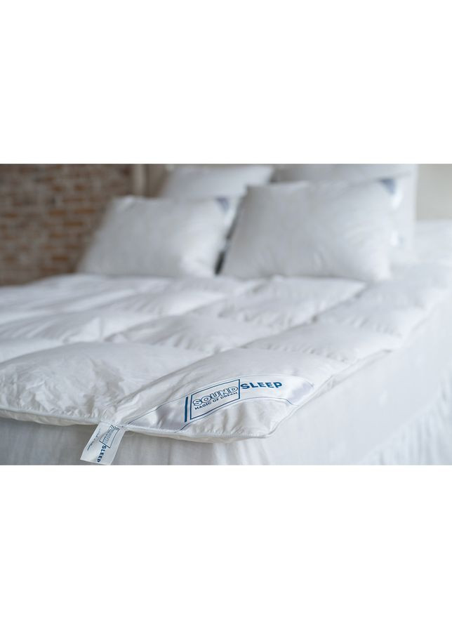 Ковдра Zero gravity пухова зимова 90% сірий пух 155х210 см 1000 г (91688238) SoundSleep (307088947)