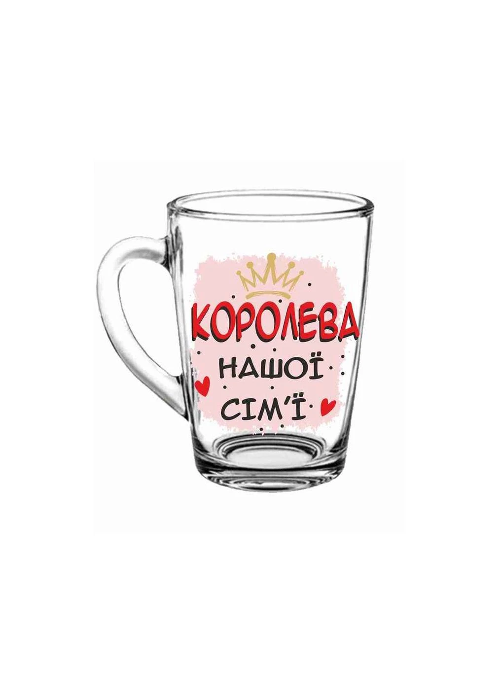 Чашка 320мл New morning Королева ТМ FARGLASS No Brand (388659699)