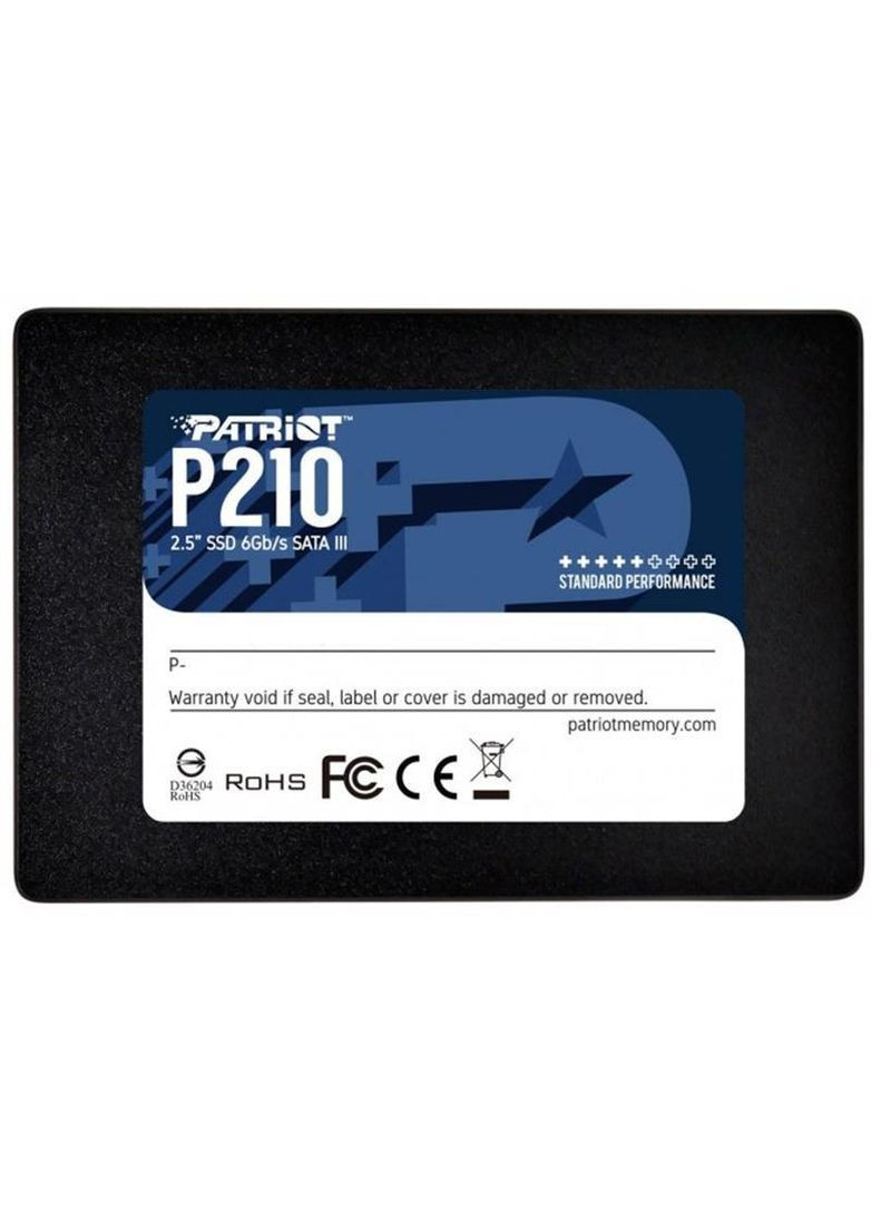Накопитель SSD 512GB P210 2.5" SATAIII TLC (P210S512G25) Patriot (332979572)