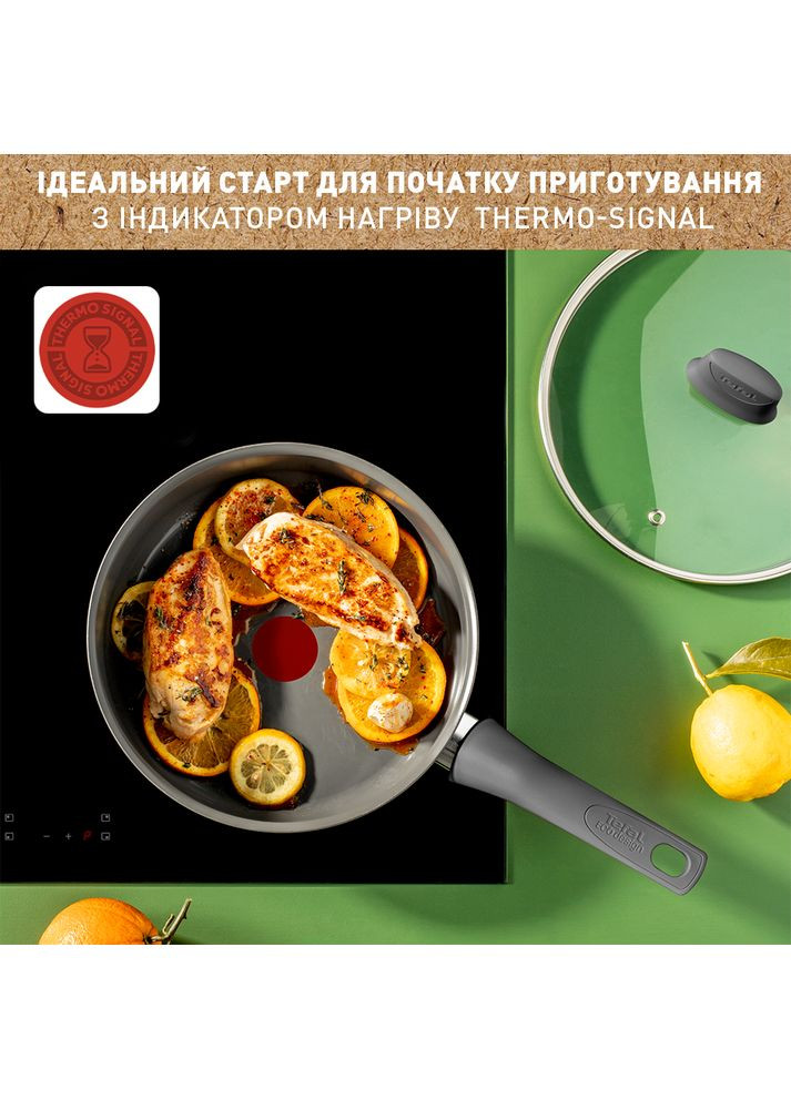 Сковорода Renewal 24 см + крышка (C4263243) Tefal (306614252)
