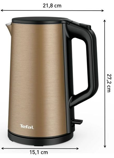 Электрочайник DOUBLE LAYER SS KI583C10 Tefal (314981060)