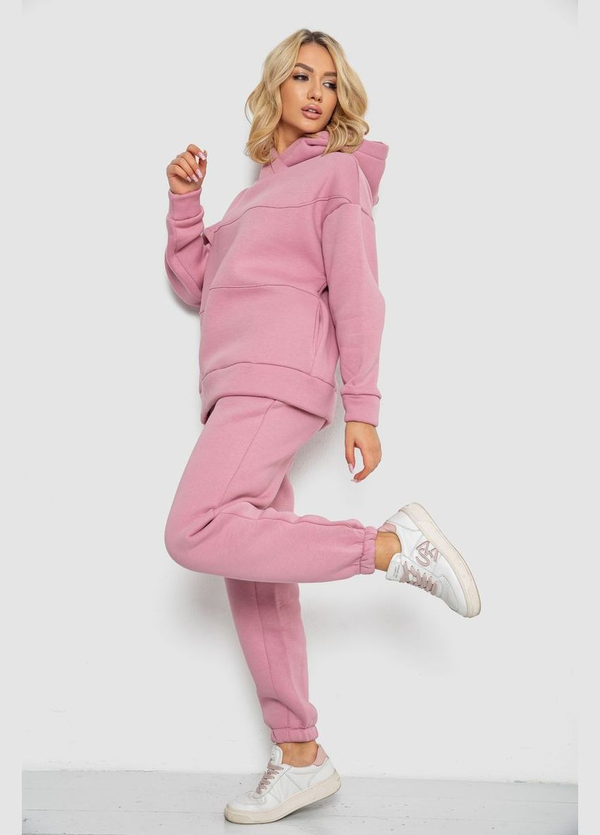 Спортивний костюм жіночий на флісі, колір бірюзовий, 247R10765 Ager (315362662)