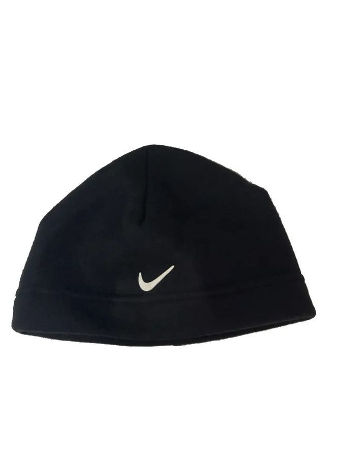 Шапка мужская спортивная флис Uni, черная No Brand (363194937)