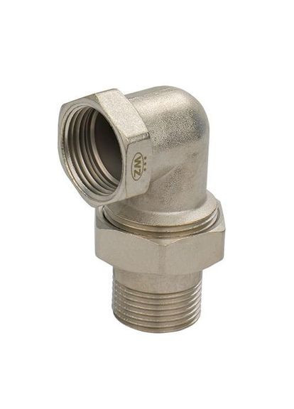 Соединение американка угловая DN20 3/4" Вн.-Нар. никель Wezer (316095340)