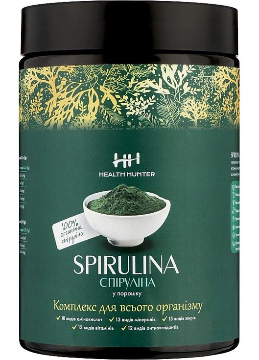 Спирулина в порошке Spirulina 300g (1552356-44328431) Health Hunter (368626733)