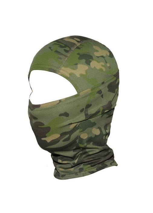 Primo маска подшлемник балаклава - camouflage green хаки полиэстер производство - Китай