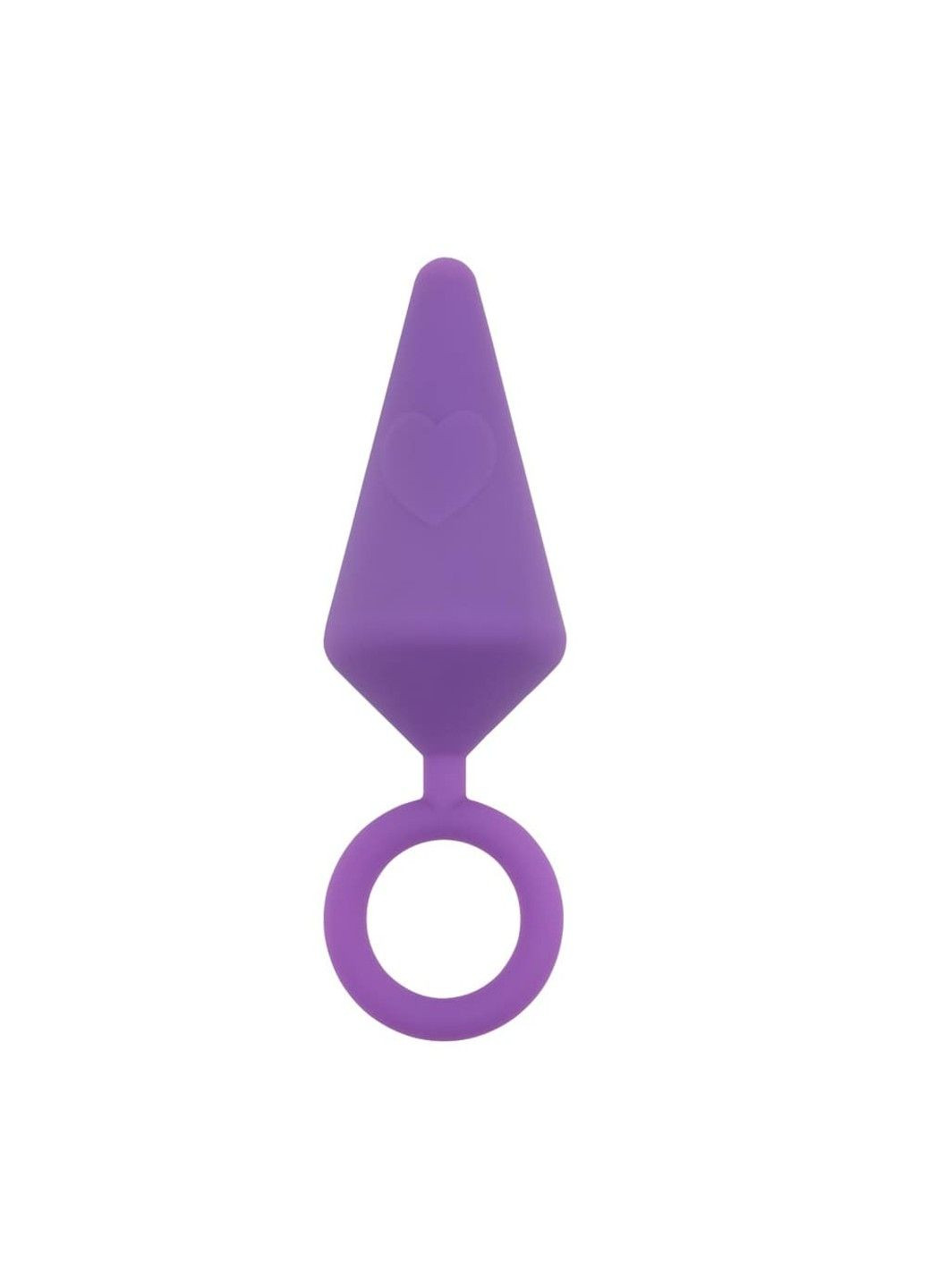 Анальная пробка Candy Plug L Фиолетовая 13.2 х 4 см Chisa (289784126)