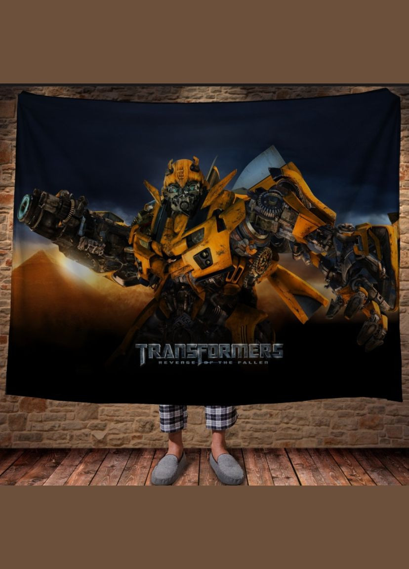 Плед с 3D-принтом - Трансформеры Бамблби Перша Креативна мануфактура PERFECTUS Плед (301868690)