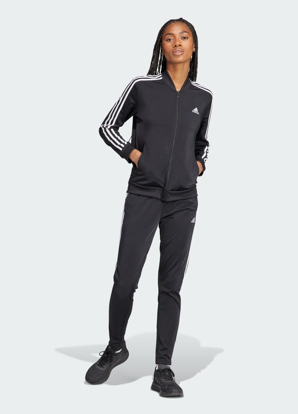 Спортивный костюм Essentials 3-Stripes adidas (264825346)