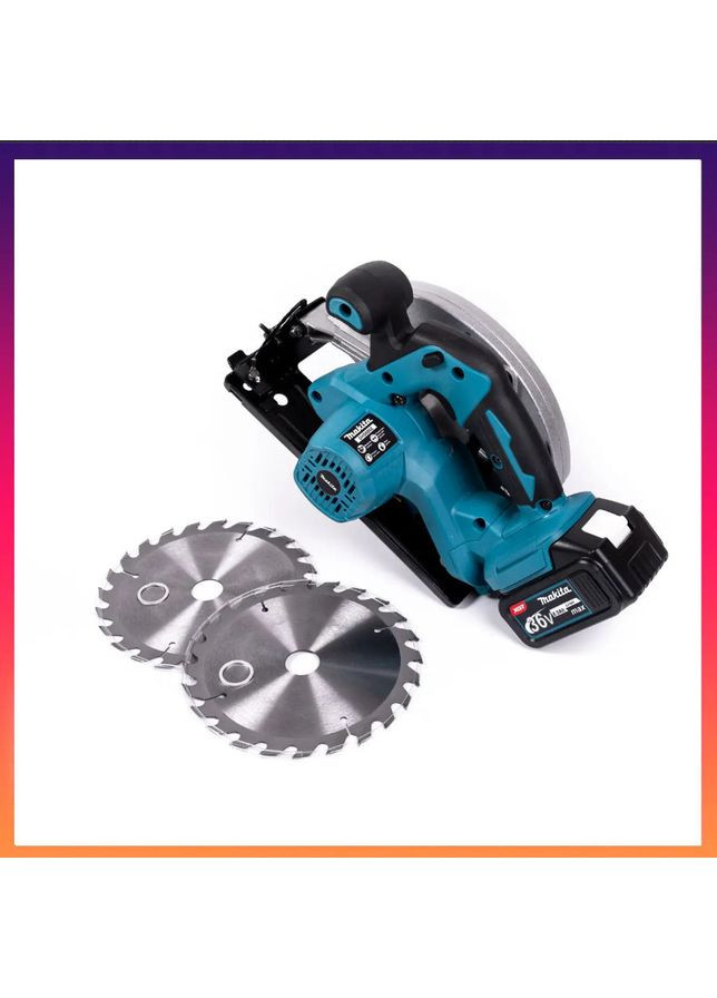 АКБ набір 7в1 36V (Шуруповерт, Гайковерт,Перфоратор, КШМ, Лобзик,Циркулярка, Повербанк) Акумуляторний набір Макіта 4 АКБ Makita (363977721)