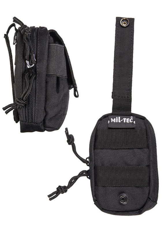 Підсумок тактичний Універсальний MOLLE KOPPELTASCHE GEPOLSTERT SCHWARZ (13490502) Mil-Tec (292132471)