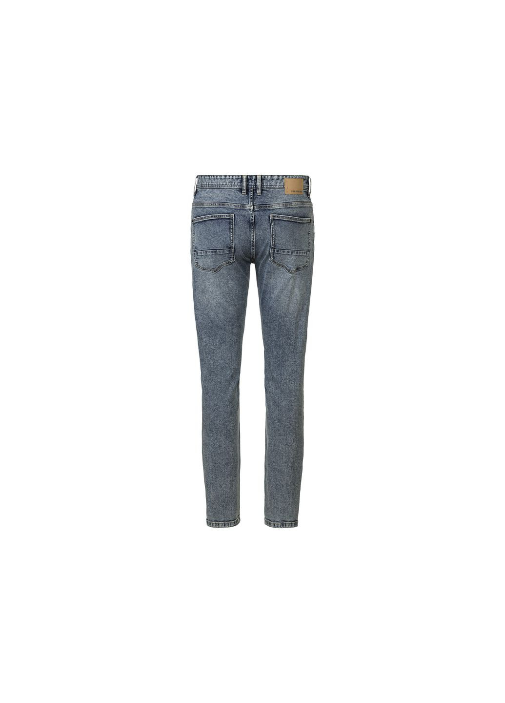 Голубые демисезонные прямые джинсы regular fit приталенного кроя для мужчины 408910 48(m) Livergy