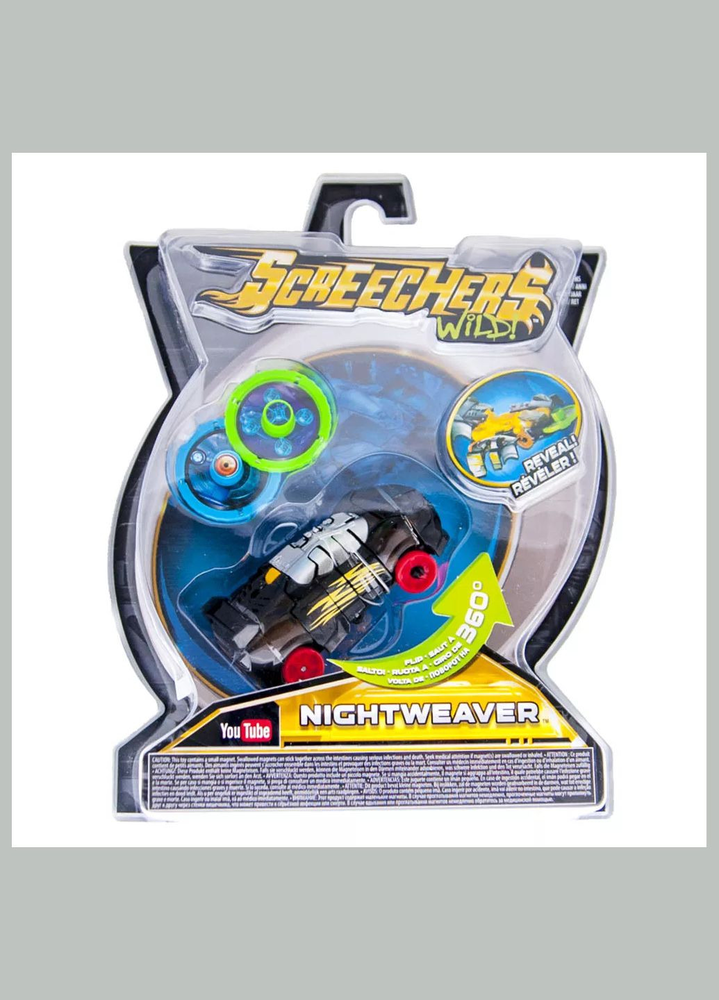 Машинка-трансформер ALPHA L 1 - НАЙТВІВЕР (EU683114) Screechers Wild (326887360)