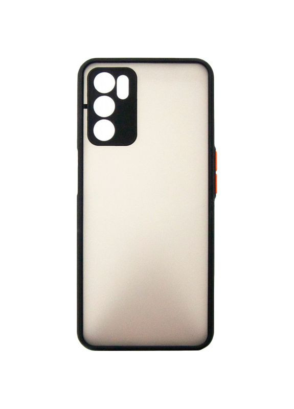 Чехол Matt для OPPO A16 Black (DG-TPU-MATT-103) DENGOS (322912064)