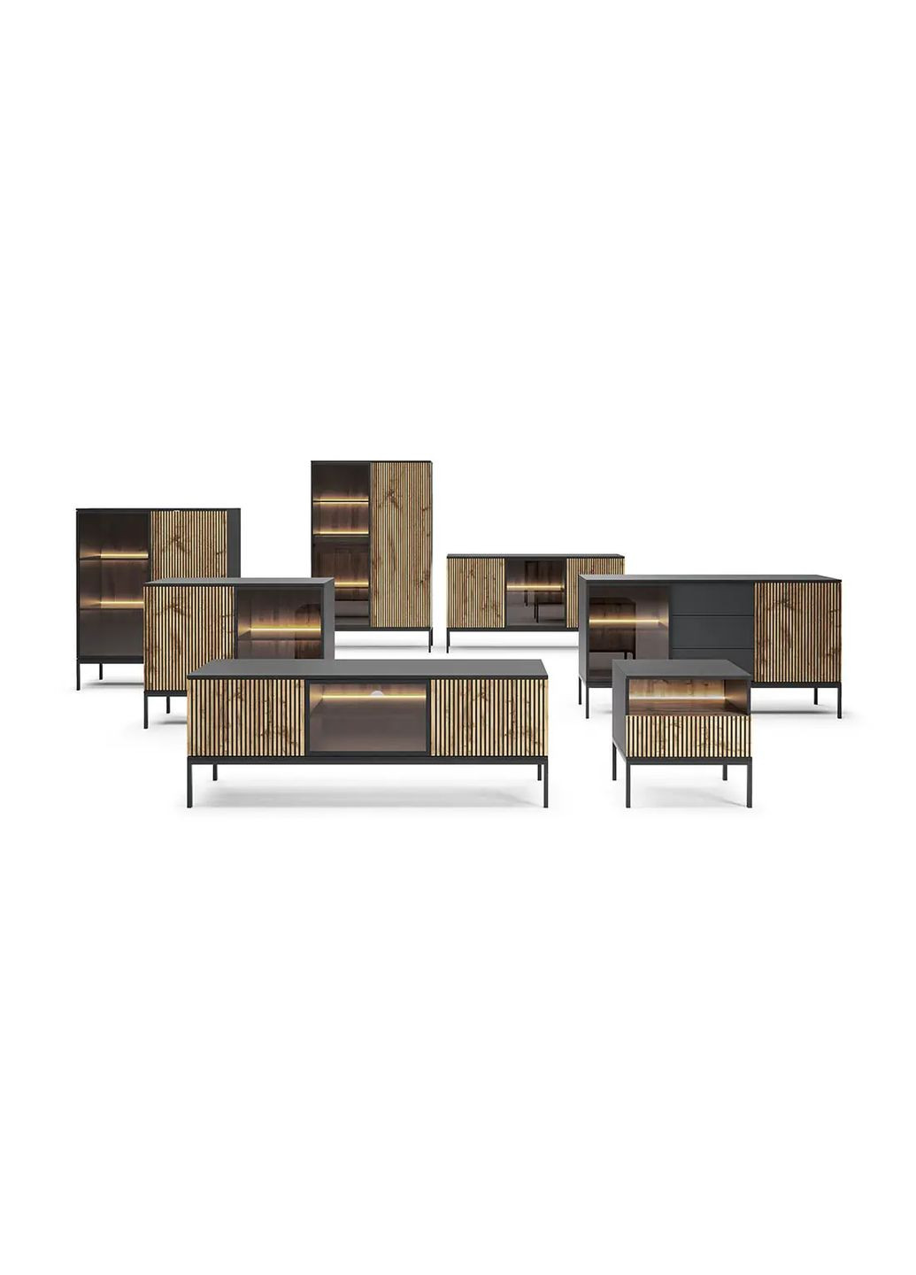 Комод Геліос 2-дв з ящиками LAGOM (356683869)