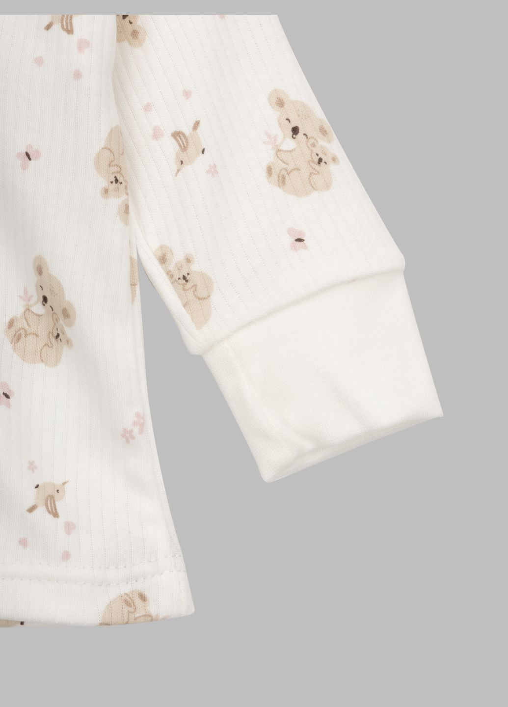 Комбинированный демисезонный костюм «звери» распашонка+повзунки+шапка Baby Life