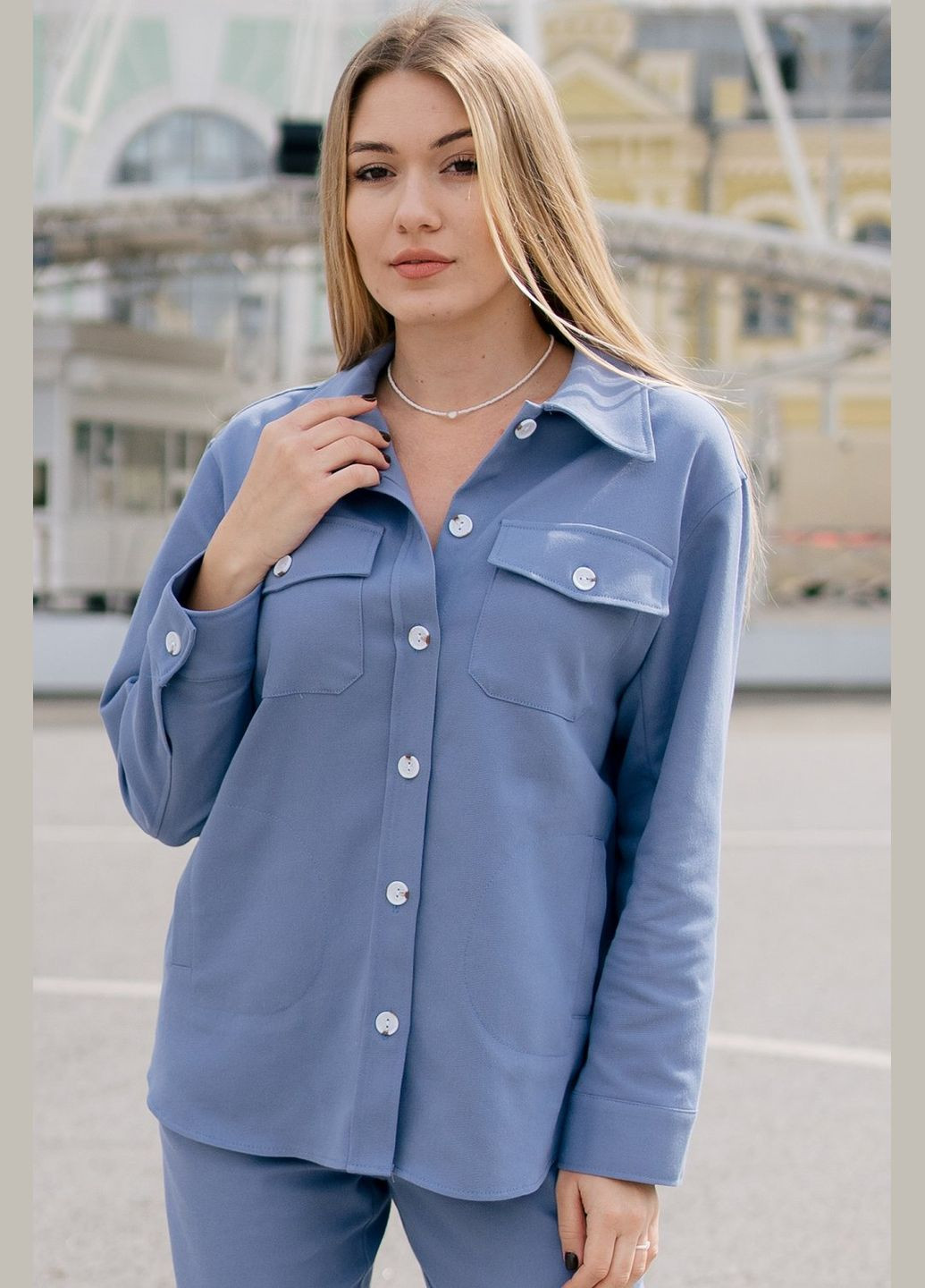 Жіноча сорочка широкого крою (ll191980069) LadyLike (333341535)