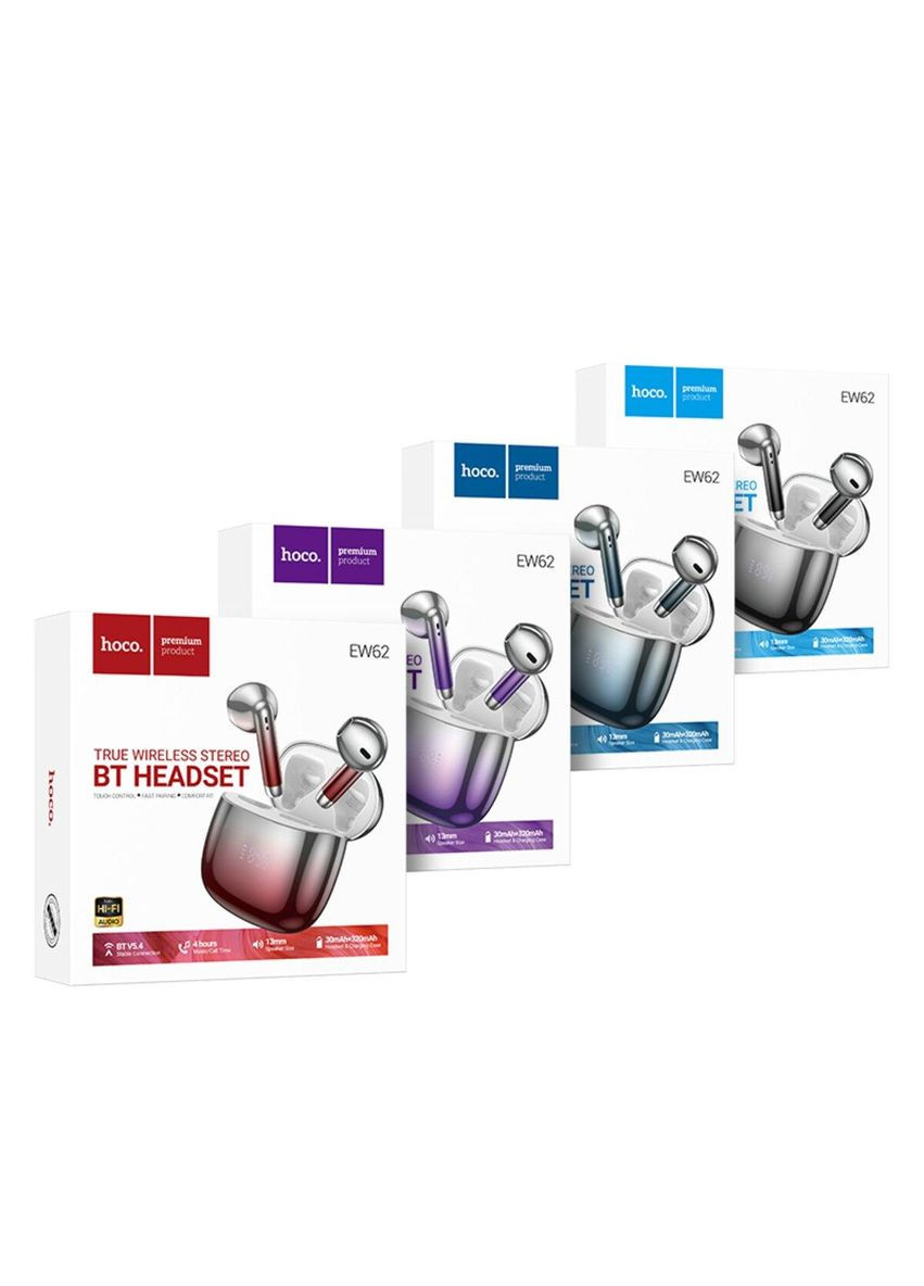 Наушники EW62 Glitter wireless BT headset Black glaze Hoco (335008188)