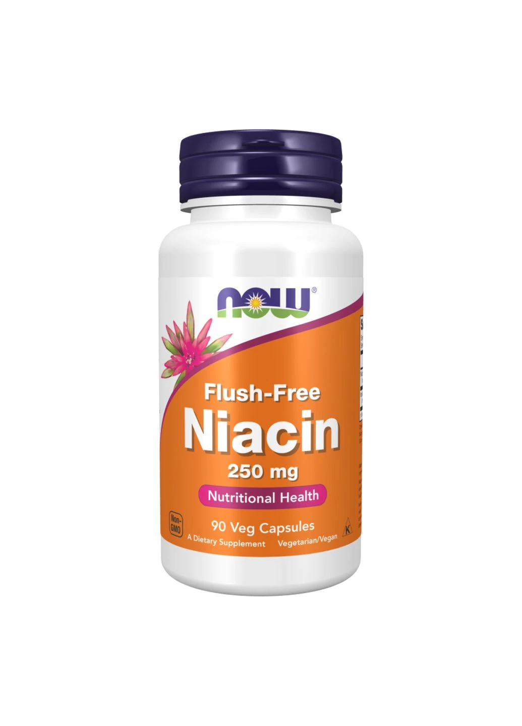 Niacin Flush Free 250mg - 90 vcaps Now Foods (385916270)