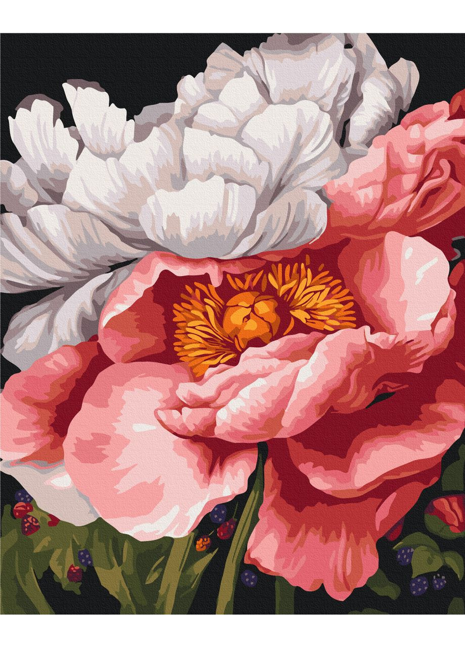 Картина за номерами Тиша в квітах Анастасія Альохіна 40х50 см BS54475 Brushme (361056397)