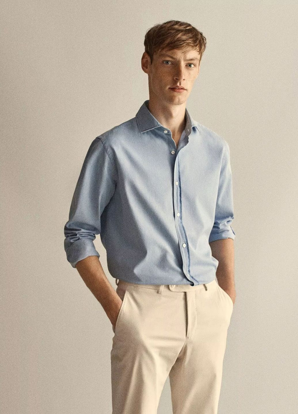 Сорочка з бавовни Massimo Dutti (351433364)