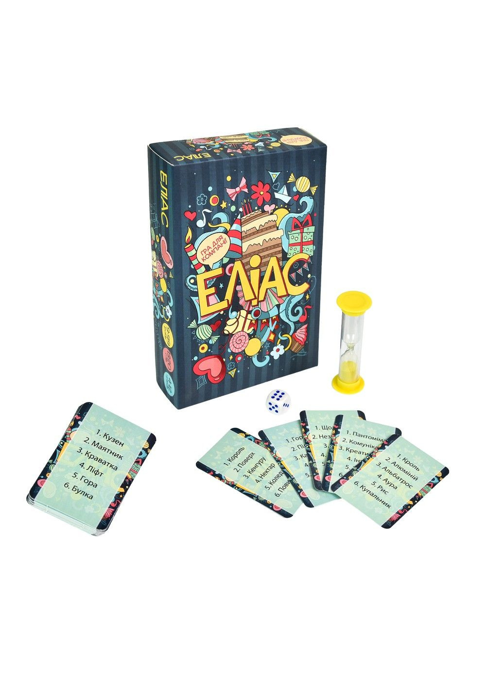 Настільна гра Еліас міні Strateg (327876417)