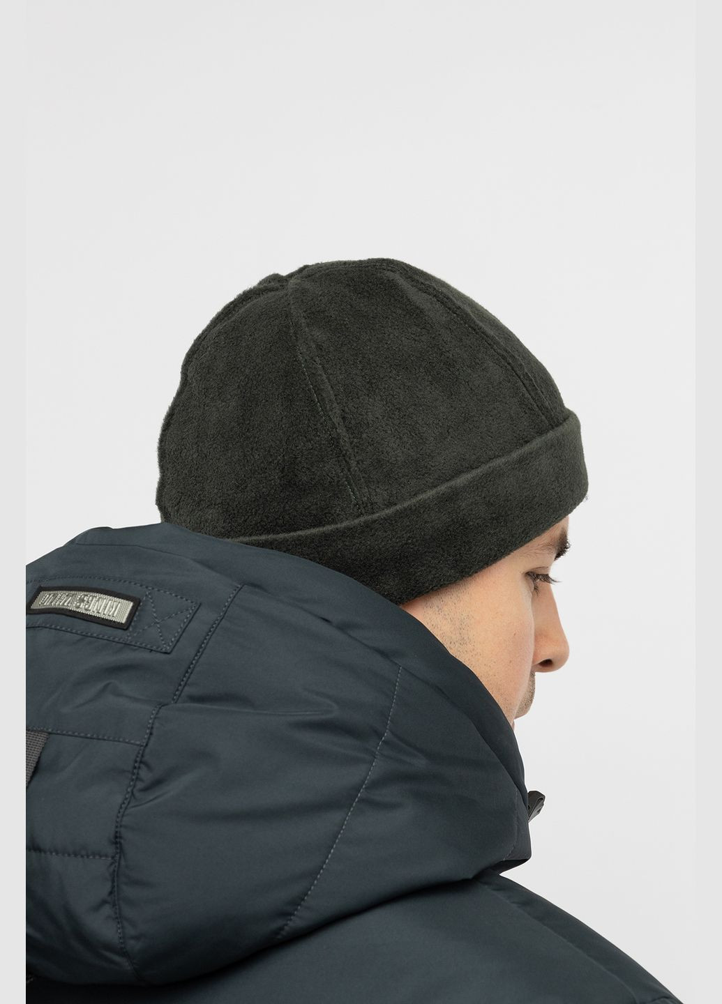 Шапка чоловіча колір хакі CB-00232205 Fonem (309000687)