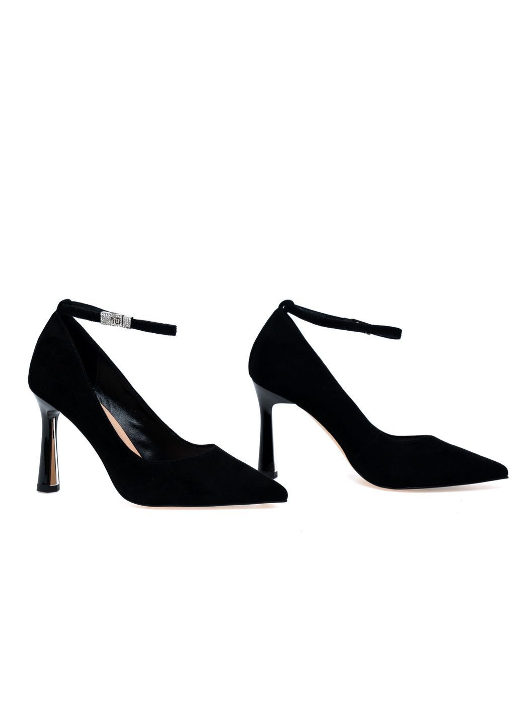 ANGELOVERA Туфли 01682 Черные черный з натуральная замша, турция — (364667464)