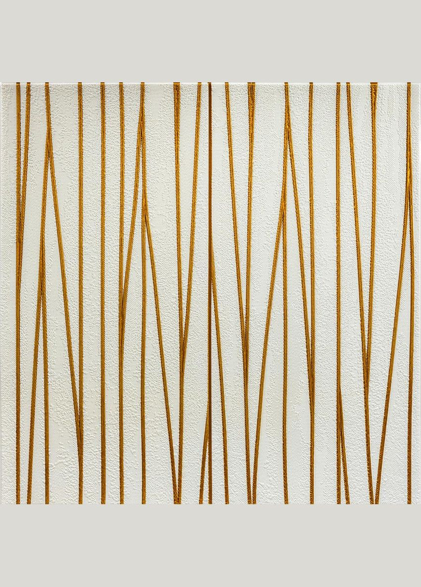 Самоклеящаяся 3D панель золотые ленты 700х700х5мм (440) SW-00001184 Sticker Wall (300241480)